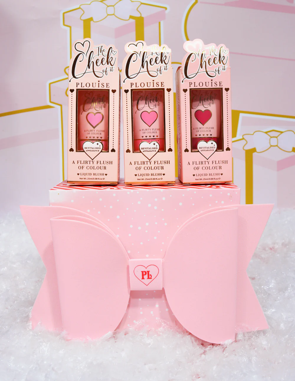 Pink Bow Gift Wrap Box - Image 2
