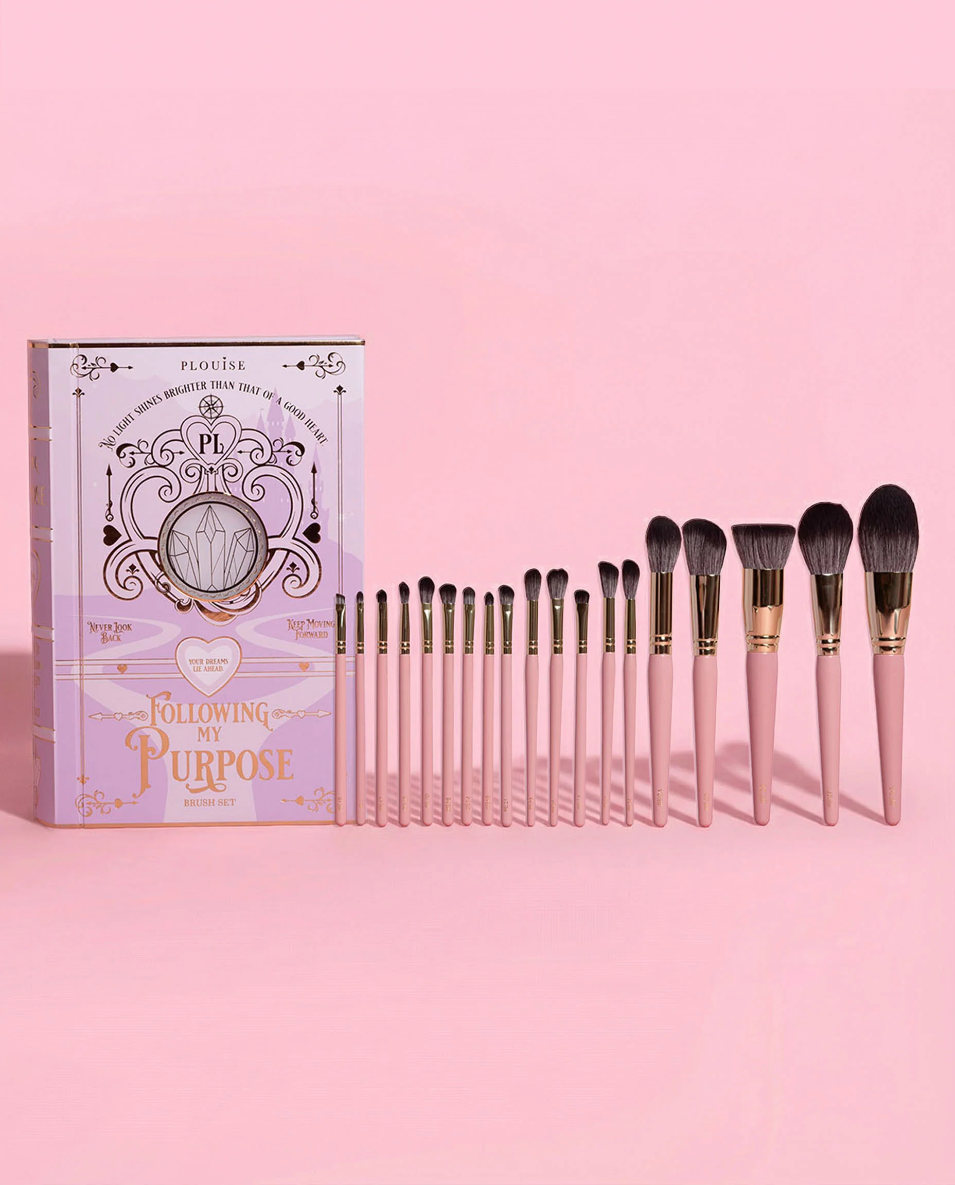 Following My Purpose 20-Piece Makeup Brush Set