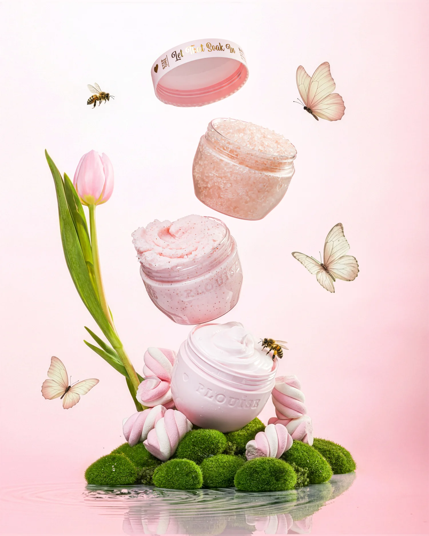 Hop Into Self-Care Body Butter, Body Scrub & Bath Salts Set - Image 3