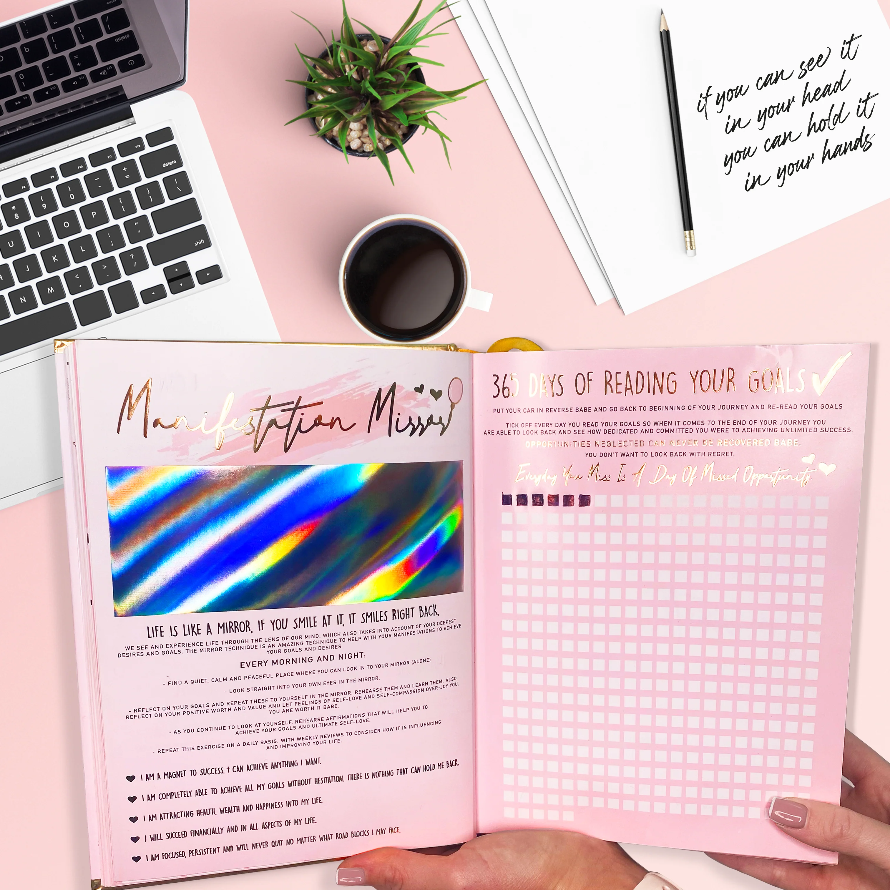 Imma Goal Getter Inspirational Diary - Image 3