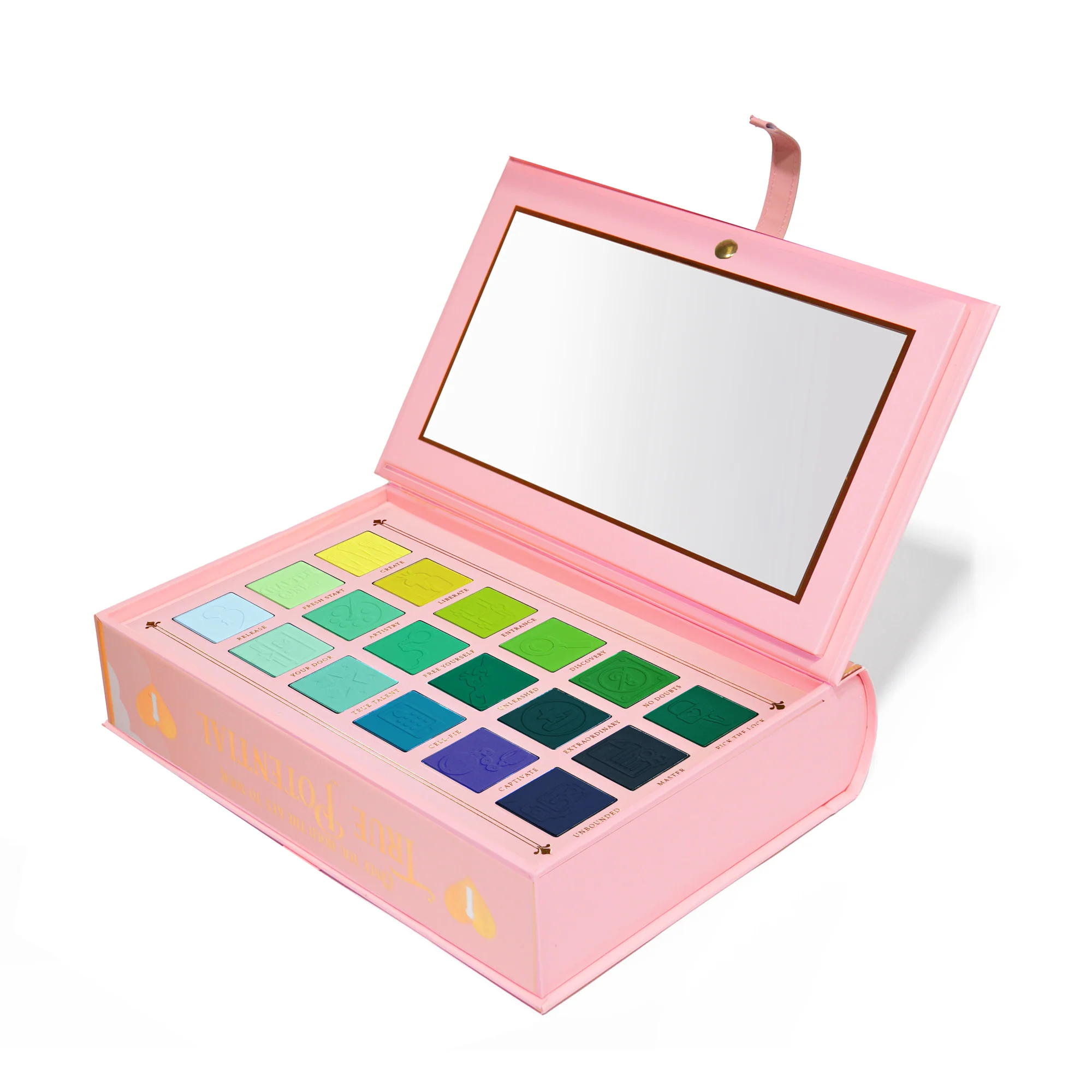 Unlock Your Creativity Rainbow Eyeshadow Palette - Image 2