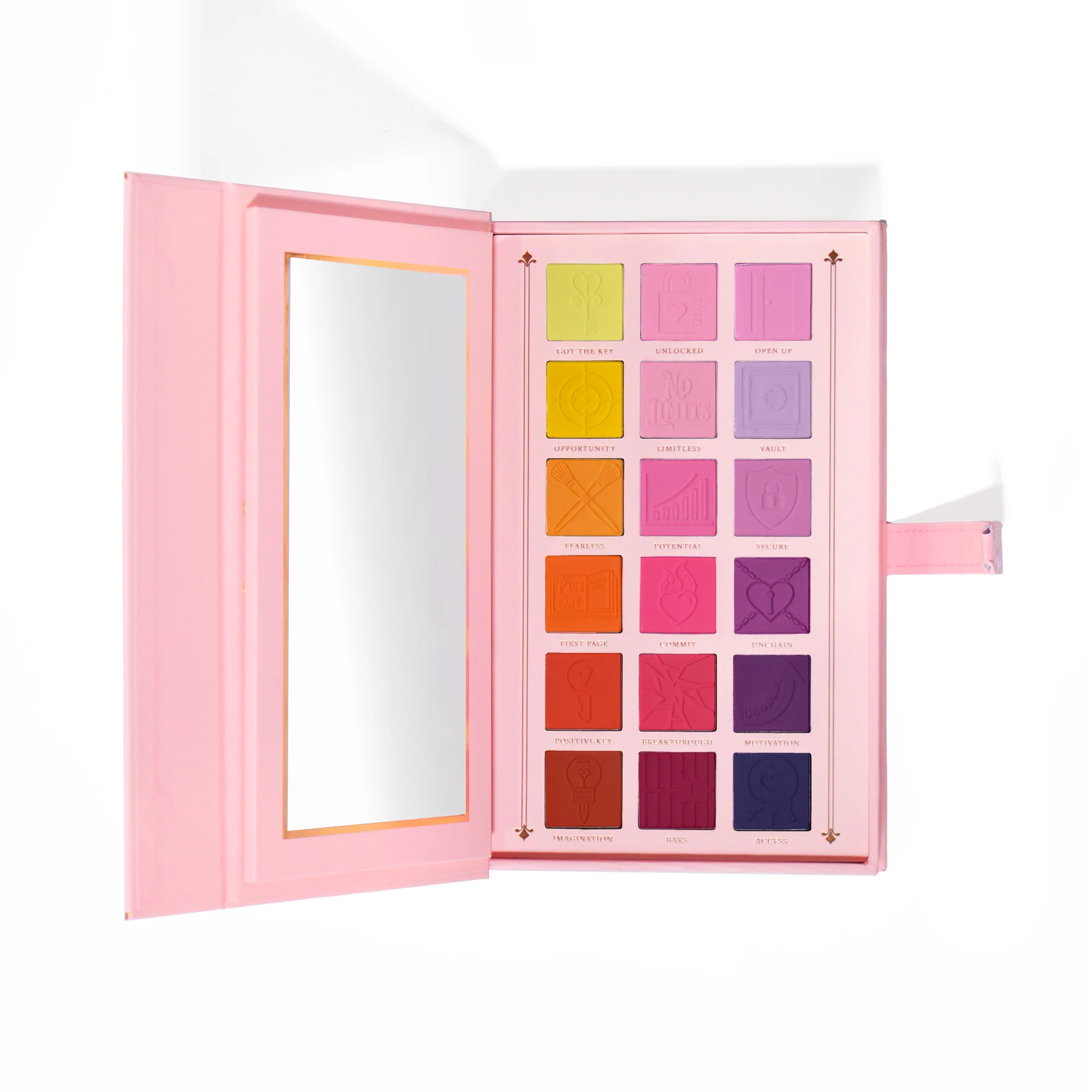 Unlock Your Creativity Rainbow Eyeshadow Palette - Image 4